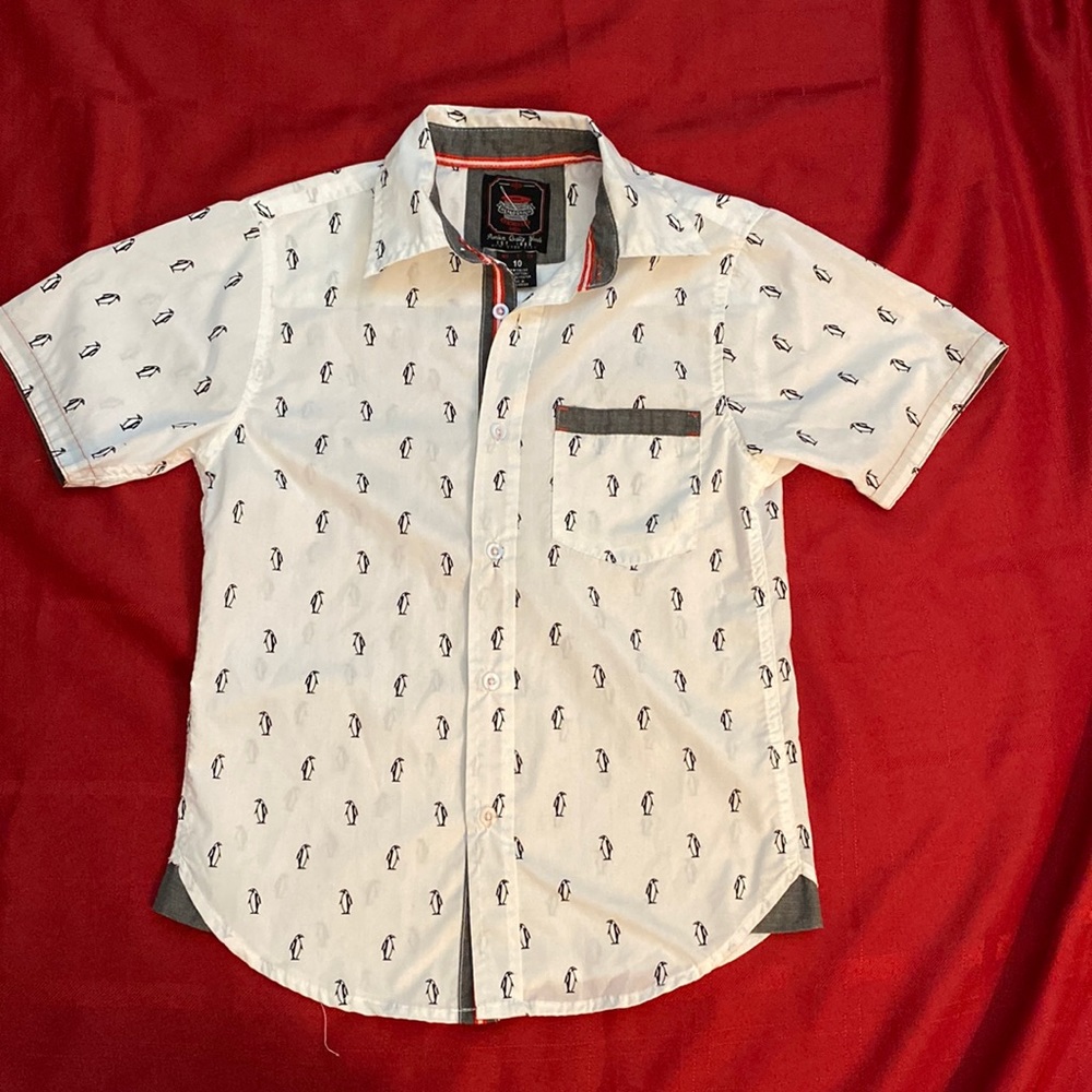 Collared button down shirt